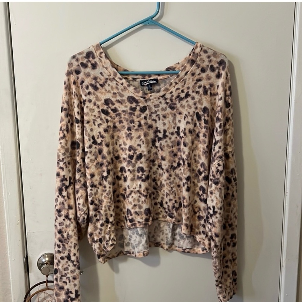Leopard Print Women's Top